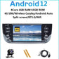 4G SIM Wireless Carplay Android 12,0 mit GPS Navigation Multimedia Player