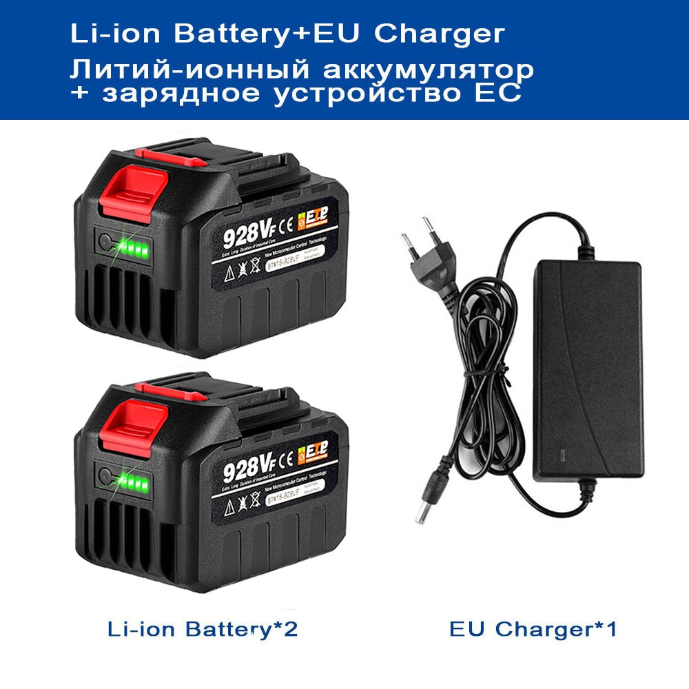 21V Akku 20000mAh - 10000mAh Lithium-Ionen-Akku für Makita, Elektrowerkzeug