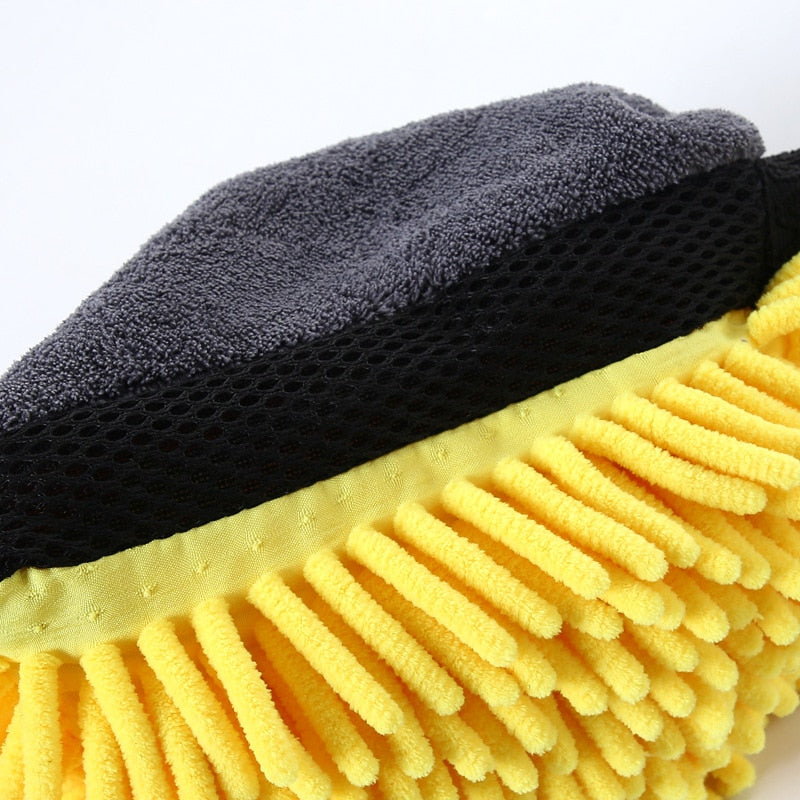 Weiche & Kratzfeste Autowaschhandschuh, Korallenhandschuh für die Autowäsche, multifunktional