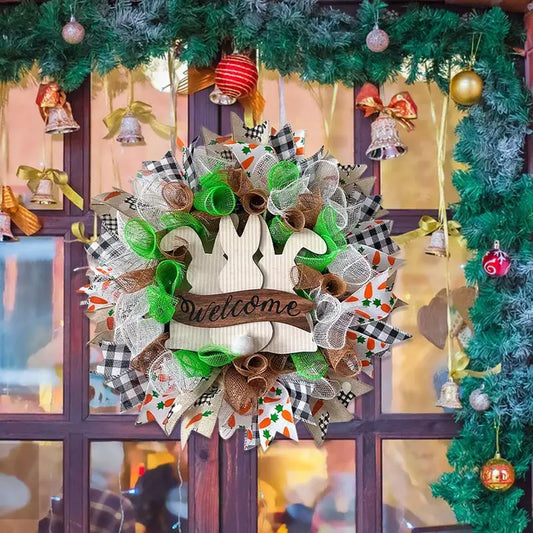 2024 Diese kunstvolle Osterhasen-Girlande, Frühlingsdekoration