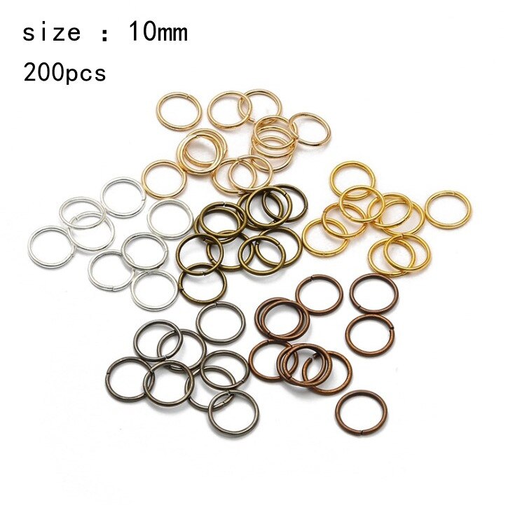 50–200 Stück afrikanische Haarringe Manschetten, Zöpfe Schmuck Dekoration Zubehör Gold Silber Perlen