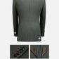 Echter Luxus Herrenanzug, italienisches Casual-Slim-Fit-Hochzeitskleid, Herren-Graugrün, Senator-Kleid
