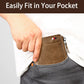 Mens Wallet Leather Business Card Holder Zipper Purse Luxury Wallets for Men RFID Protection Purses Carteira Masculina Luxury