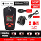 Fahrradlicht, USB wiederaufladbar, Fahrrad-Kilometerzähler, Frontlicht, Taschenlampe mit Computer, LCD-Tachometer, Radfahren, Kopf, Laterne, Horn