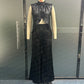 Mode hohe Taille Flare Hosen Set mit breiten Bein