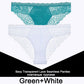 2 Teile/satz Nahtlose Unterwäsche Spitze Höschen für Damen, Sexy Dessous, Weibliche Unterhose Floral Spitze