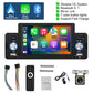 Podofo 5 zoll Auto Radio 1 Din CarPlay, Android Auto Multimedia Player Bluetooth MirrorLink, FM Empfänger für Volkswagen Nissan
