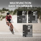 Fahrradcomputer, kabellos, kabelgebunden, wasserdicht, digitaler Fahrrad-Tachometer, Kilometerzähler mit Hintergrundbeleuchtung, Fahrrad-Stoppuhr