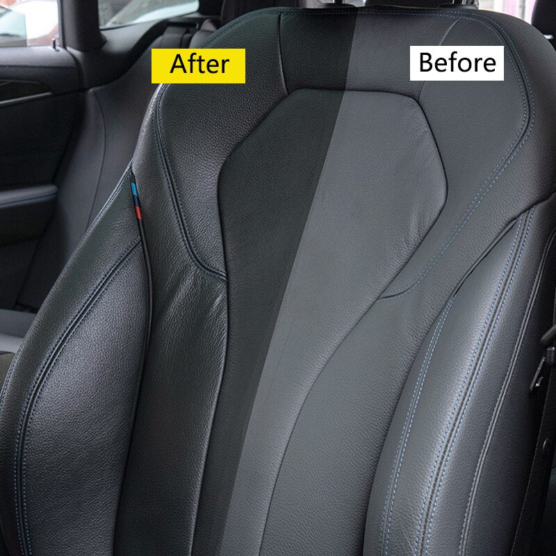 300 ml Kunststoff- und Lederrenovator, Autoinnenreiniger für die Fahrzeugaufbereitung und Restaurierung