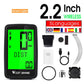 Fahrradcomputer, kabellos, kabelgebunden, wasserdicht, digitaler Fahrrad-Tachometer, Kilometerzähler mit Hintergrundbeleuchtung, Fahrrad-Stoppuhr