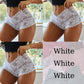 3PCS Sexy Floral Spitze Höschen, Damen Slip Niedrige Taille Weiche Dessous, Komfortable Weibliche Unterwäsche S-XL