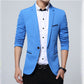 Marke Mens Casual Blazer Herbst / Frühling Mode, Dünne Klage Jacke für Männer,  M ~ 5XL