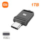 Xiaomi 2 TB Disk  Hochgeschwindigkeits-USB 3.0 Typ-C-Schnittstelle Handy-Flash-Laufwerk,1 TB Computer Dual-Use-OTG Dual-Flash-Speicher USB