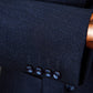 Marineblaue zweiteilige Anzüge für Herren im originellen Design für formelle Anlässe, Hochzeiten, elegante Blazer und Abendkleider (individuelle Größe)