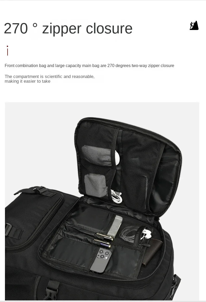 50L 60L 80L Outdoor Backpack with USB Port for Men Pack Bags Large Capacity Unisex Sports Trekking Hiking Camping Available in
