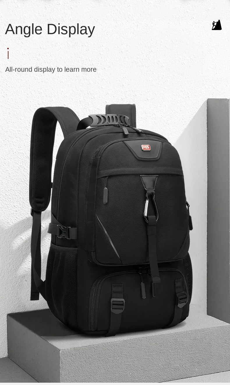 50L 60L 80L Outdoor Backpack with USB Port for Men Pack Bags Large Capacity Unisex Sports Trekking Hiking Camping Available in