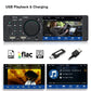 1 Din 4 "CarPlay Autoradio Bluetooth, Android-Auto MP5 Player, Handfree A2DP USB Stereo Audio System Multimedia kopf Einheit F7805C