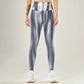 Nahtlose Damen Fitness Leggings, Hohe Taille Atmungsaktive enge Yoga Sporthose