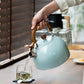 2,5/3L Liter Pfeifenkessel aus Edelstahl, verdickter Wasserkocher, Gas-Induktionsherd, universeller Wasserkocher