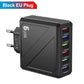 3.1A 6Ports USB Charger Fast Charging Wall Charger Quick Charge For iPhone Samsung Xiaomi Huawei Mobile Phone Adapter
