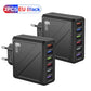 3.1A 6Ports USB Charger Fast Charging Wall Charger Quick Charge For iPhone Samsung Xiaomi Huawei Mobile Phone Adapter