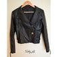 Damen Frühling / Herbst Lederjacke, Motorrad Kunstlederjacke