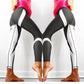 Bedruckte Yoga-Hosen für Damen, Push-Up, professionelles Laufen, Fitness, Sport, Leggings, enge Hosen, Bleistift-Leggins