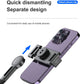 Selfie-Stick mit Stabilisator, automatische Gesichtsverfolgung, abnehmbarer Telefonclip, kabelloser Selfie-Stick