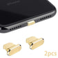 1-20pcs Metal Anti Dust Plugs Charger Dock Plug for IPhone 14 13 12 Pro Max IPad AirPods Apple Series Lightning Port Cap Covers