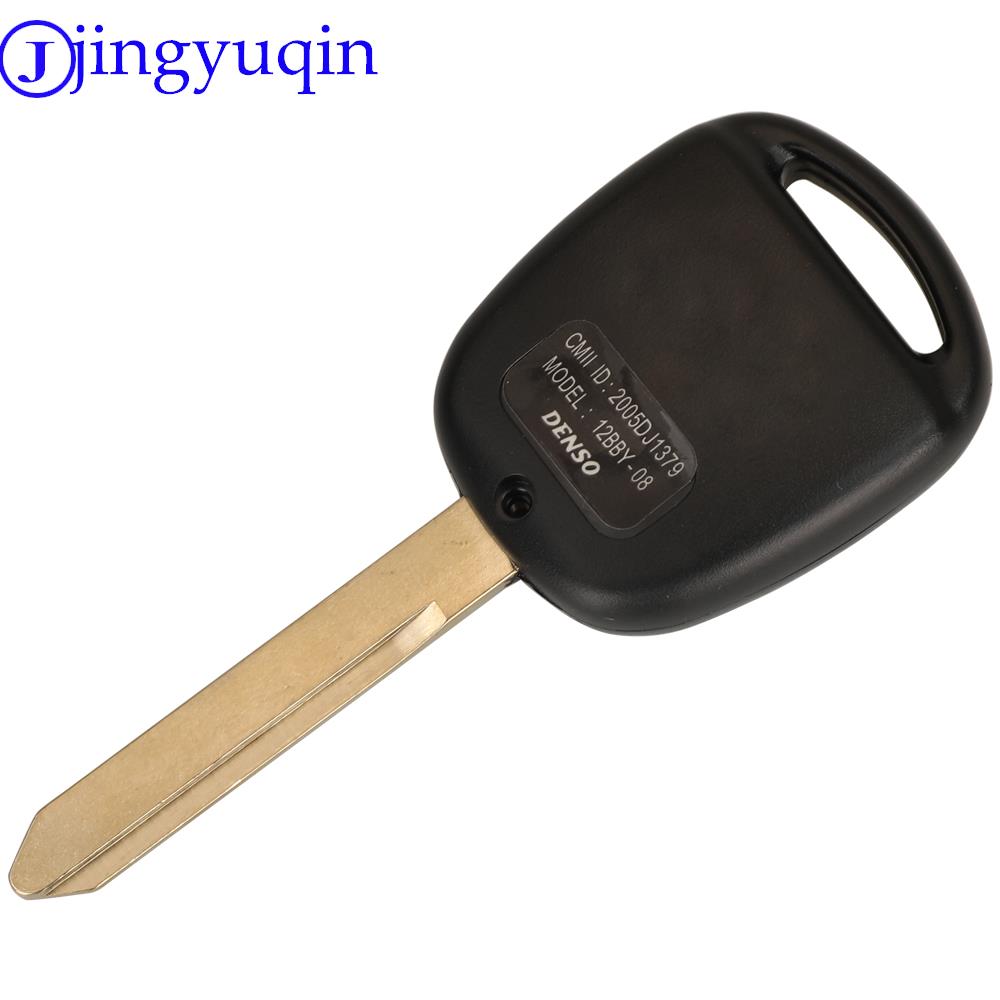 Smart Fernbedienung Auto Schlüssel 433MHZ 4C Chip für Toyota Yaris, Avensis, Corolla, Carina ETC P/N: 89071-05010 Fob TOY47