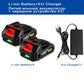 21V Akku 20000mAh - 10000mAh Lithium-Ionen-Akku für Makita, Elektrowerkzeug