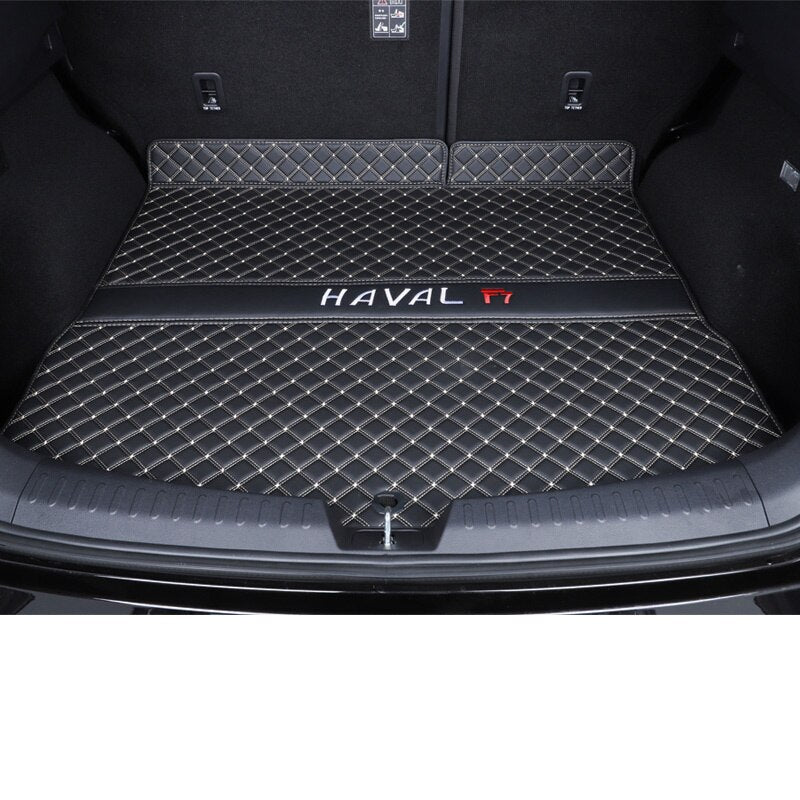 Benutzerdefinierte Kofferraummatten für Haval F7 F7X, Langlebige Cargo-Liner Kofferraumteppiche Zubehör Innenabdeckung