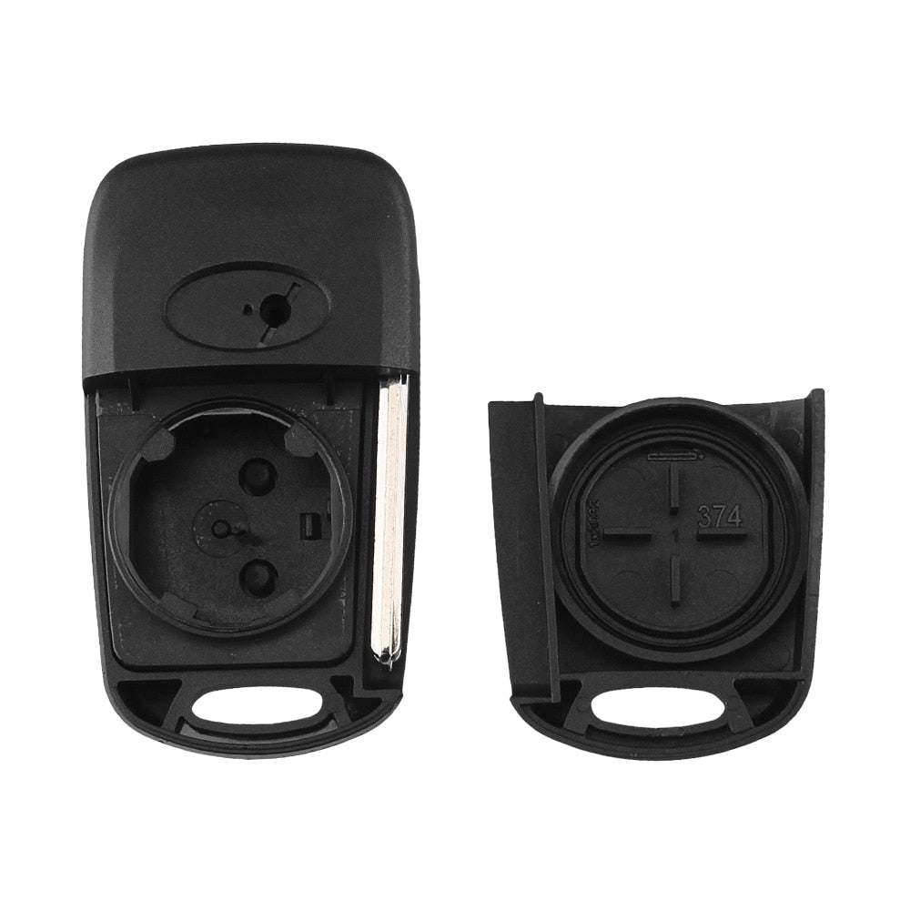 KEYYOU Neue Remote Key Shell Für Hyundai I20, I30, IX35, I35 Accent Kia Picanto Sportage K5, 3 Tasten Flip Folding remote Key Fall
