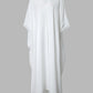 Langes Top mit kontrastierender Spitze und hohem Schlitz mit Hosen-Set