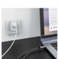XIKCU 2 in 1 USB C to 3.5mm Headphone and Charger Adapter USB C PD 3.0 Port to Aux Audio Jack Fast Charging Dongle Cable Cord