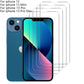 5PCS 9H gehärtetes Glas für iPhone 12, 13, 14 Mini, X, Xs, Xr, 11 Pro Max, 7, 8, 6, 6s Plus, SE 2020, 5, 5s Displayschutzfolie