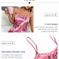 Women Sexy Sleeveless Nightdress Satin Chemise Lingerie Sleepwear Night Dress Cami Slip Dress Nightwear Nightgowns
