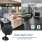 Neue 1080P Drahtlose Wifi Mini Sicherheit Kamera, Magnetische Indoor IP Kamera Baby Monitor mit Video Überwachung