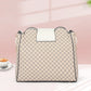 New women's handbag luxury design bucket shoulder crossbody bag flip over printed large capacity shoulder bag