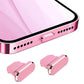 1-20pcs Metal Anti Dust Plugs Charger Dock Plug for IPhone 14 13 12 Pro Max IPad AirPods Apple Series Lightning Port Cap Covers