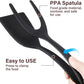New 2 in 1 Grip Flip Spatula Tongs Egg Flipper Spatula Nylon Non Stick Coating Pancake Fish French Toast Omelet Making Tool