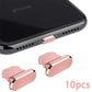 1-20pcs Metal Anti Dust Plugs Charger Dock Plug for IPhone 14 13 12 Pro Max IPad AirPods Apple Series Lightning Port Cap Covers