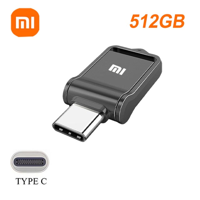 Xiaomi 2 TB Disk  Hochgeschwindigkeits-USB 3.0 Typ-C-Schnittstelle Handy-Flash-Laufwerk,1 TB Computer Dual-Use-OTG Dual-Flash-Speicher USB