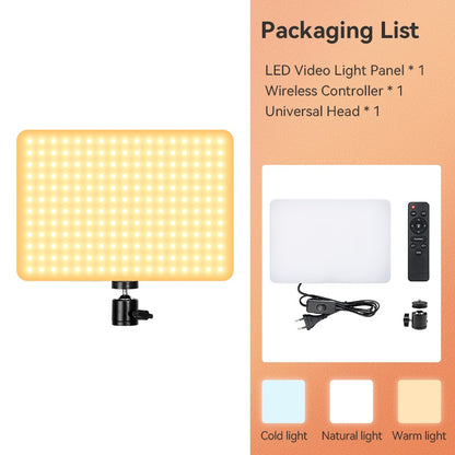LED Foto Studio Licht 3200K-5600K für Professionelle Fotographie, Beleuchtung mit Stativ für Live-Stream