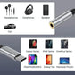 XIKCU 2 in 1 USB C to 3.5mm Headphone and Charger Adapter USB C PD 3.0 Port to Aux Audio Jack Fast Charging Dongle Cable Cord