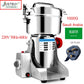 Große Kapazität 2500G / 3000W Kräutermühle, Leistungsstarke Mühle für Getreide, Gewürze, Mixer und Trockenfutter Mühle