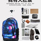 Men Trolley Backpack Rolling Luggage Suitcase Large Capacity Children Boys Backpacks with Wheels Girls Waterproof School Bag