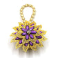 Bunte Vorhangschnalle, dehnbarer Frühling, magnetischer Vorhang-Clip, Vorhanghalter, kreativer Blumen-Riemen