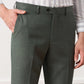 Echter Luxus Herrenanzug, italienisches Casual-Slim-Fit-Hochzeitskleid, Herren-Graugrün, Senator-Kleid