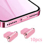 1-20pcs Metal Anti Dust Plugs Charger Dock Plug for IPhone 14 13 12 Pro Max IPad AirPods Apple Series Lightning Port Cap Covers
